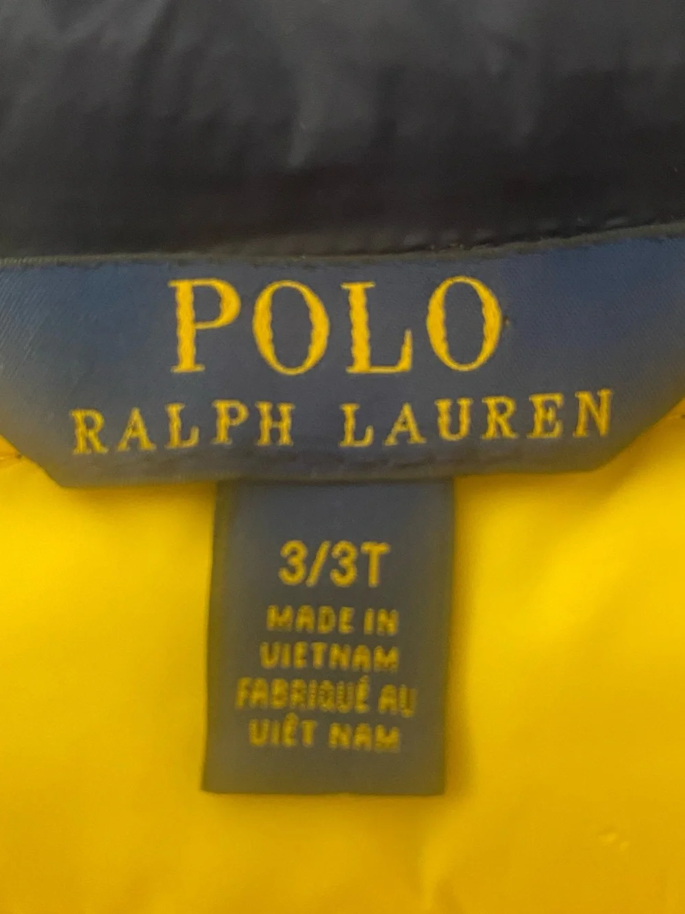 Ralph Lauren Navy Colden Packable Down Quilted Jacket